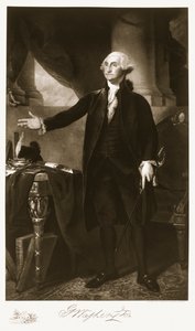 George Washington, 1er presidente de los Estados Unidos de América, pub. 1901 (fotograbado)